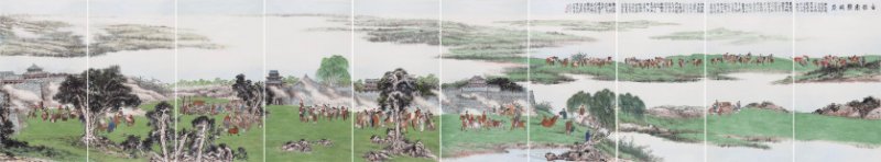 《大美寻源 翰墨薪传——诗书画系列巡回展》在威海市展出