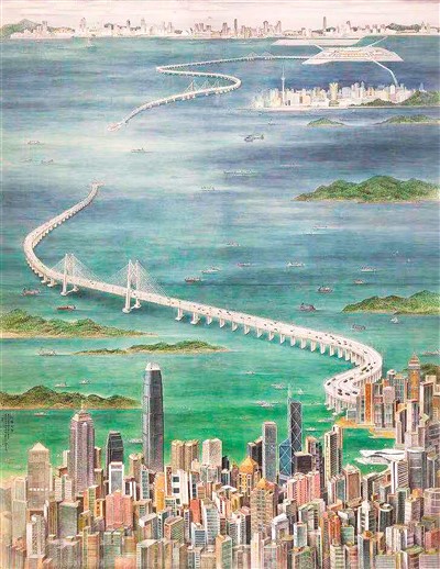 共绘粤港澳大湾区壮美画卷