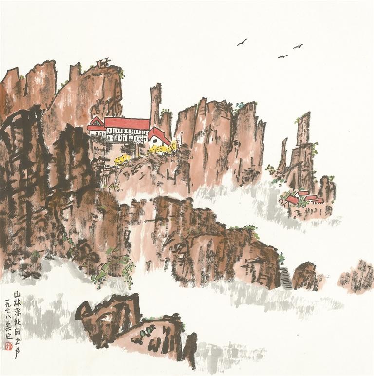 “我舍不得放下画笔”