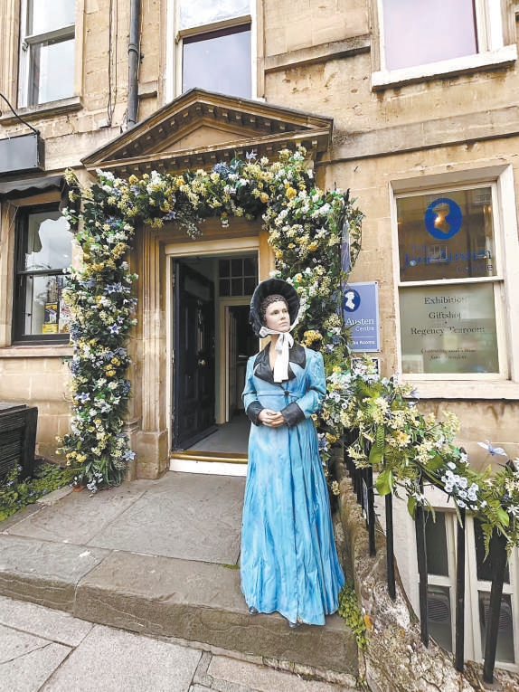 简·奥斯汀诞辰250周年 在英国小城巴斯遇见奥斯汀