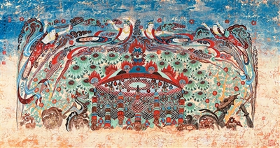 敦煌情 飞天梦——刘璟的敦煌题材画作