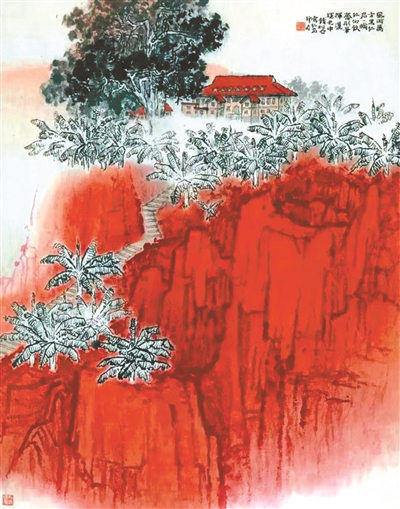 长江的气质 尽在画家笔端 长江的气质 尽在画家笔端