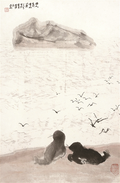 一管毛笔画世界风光 记录对生活深沉的爱