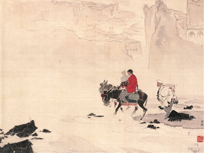 一管毛笔画世界风光 记录对生活深沉的爱