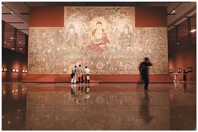 研究性临摹,再现流失海外壁画珍品